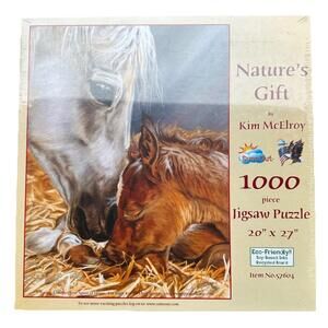 SunsOut Puzzle 57604 Natures Gift Kim McElroy Spirit Of Horse 1000Pc Sealed P7